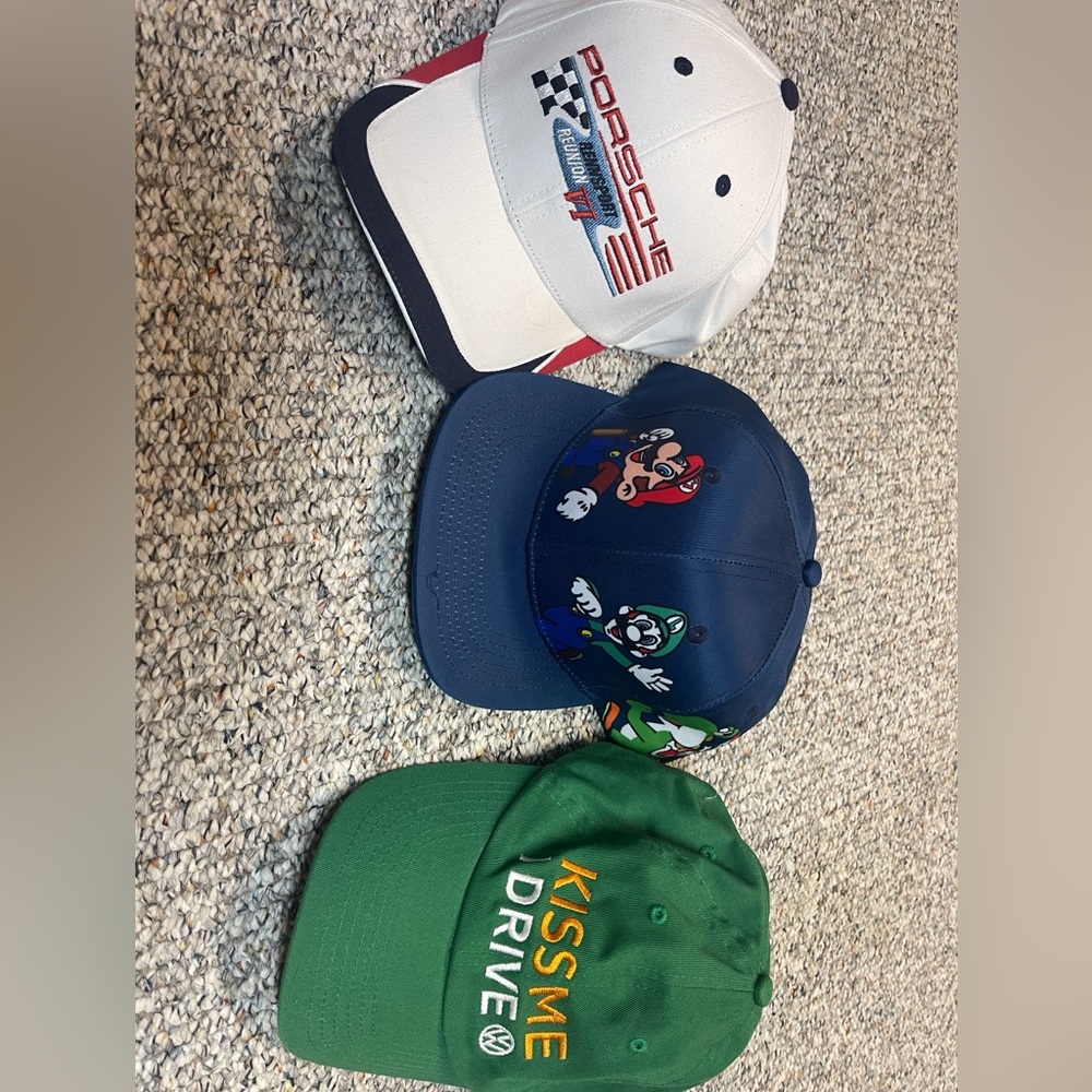 3 MENS HATS